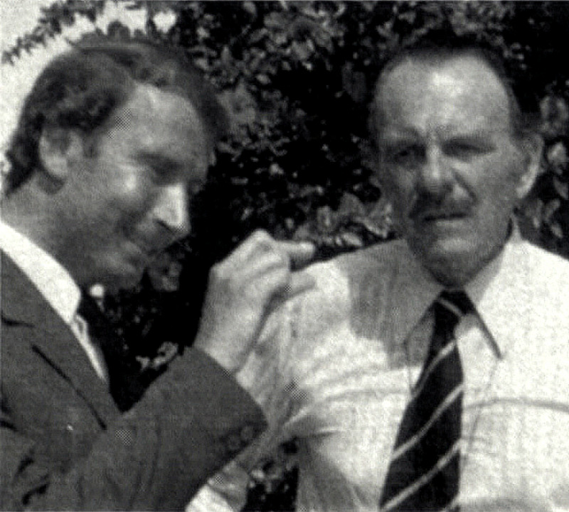 Terry with Graham Armitage